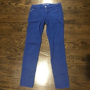 Michael Kors Royal Blue Skinny Jeans